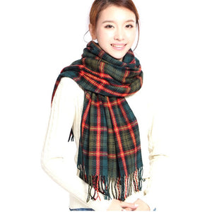 Luxury Knitted Shawl Scarf and Wrap-around