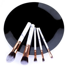 Load image into Gallery viewer, 5pc Set of Soft Makeup Brushes
