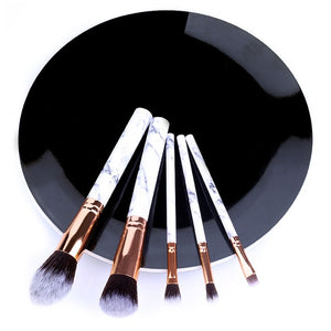5pc Set of Soft Makeup Brushes