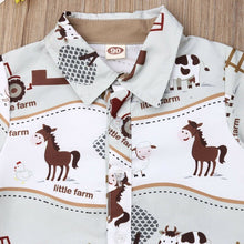 Load image into Gallery viewer, Baby and Toddlers Short Sleeve Shirt and Shorts
