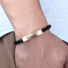 Load image into Gallery viewer, Weaved Leather Bracelet
