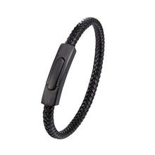 Load image into Gallery viewer, Weaved Leather Bracelet
