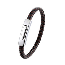 Load image into Gallery viewer, Weaved Leather Bracelet
