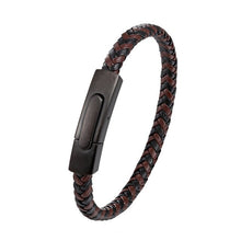 Load image into Gallery viewer, Weaved Leather Bracelet
