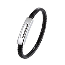 Load image into Gallery viewer, Weaved Leather Bracelet
