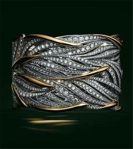 Vintage Sterling Silver Zircon Ring