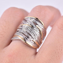 Load image into Gallery viewer, Vintage Sterling Silver Zircon Ring
