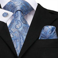 Load image into Gallery viewer, Luxury Tie, Handkerchief and Cufflinks
