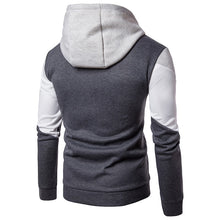 Load image into Gallery viewer, Three Colour Patchwork Hoodie
