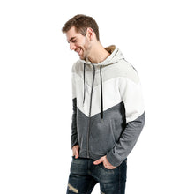Load image into Gallery viewer, Three Colour Patchwork Hoodie
