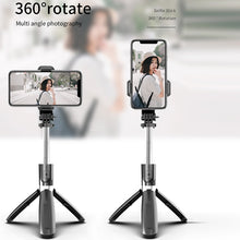 Load image into Gallery viewer, 4 in 1 Bluetooth Wireless Selfie Stick Tripod
