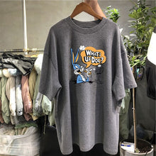Load image into Gallery viewer, Cotton Loose T-Shirt in Various Designs
