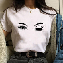 Load image into Gallery viewer, Shiny Eyelash T-Shirt
