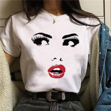 Load image into Gallery viewer, Shiny Eyelash T-Shirt

