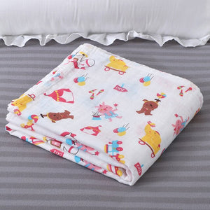 100% Cotton Blanket for Babies, Infants & Toddlers