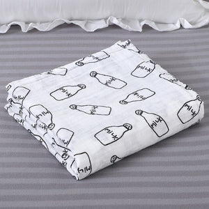 100% Cotton Blanket for Babies, Infants & Toddlers