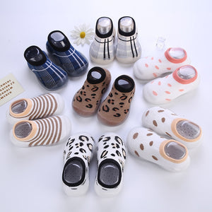 Newborn Baby and Toddlers Knitted Fabric Slip-on Shoes