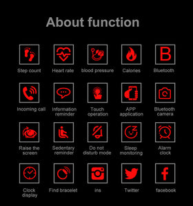 Digital Smart Wristwatch and Fitness Tracker