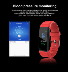 Digital Smart Wristwatch and Fitness Tracker