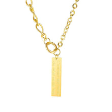 Load image into Gallery viewer, Tag Pendant Necklace
