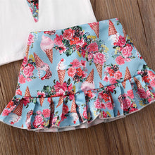 Load image into Gallery viewer, 2pc Baby and Toddlers T-Shirt and Skirt
