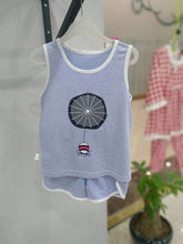 Load image into Gallery viewer, 2pc Toddlers Casual Sleeveless Outfit
