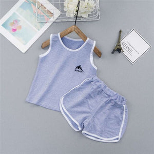 2pc Toddlers Casual Sleeveless Outfit