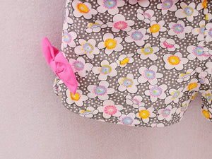 2pc Baby and Toddlers Candy Print T-Shirt and Floral Shorts