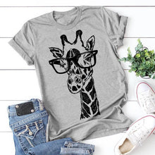 Load image into Gallery viewer, Giraffe Print T-Shirt
