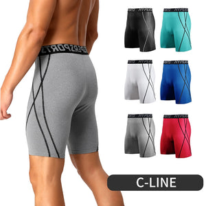 Men's Skinny Sports Shorts