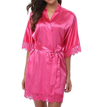 Load image into Gallery viewer, Satin Lace Nightdress

