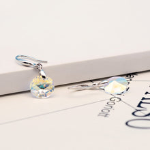 Load image into Gallery viewer, Crystal Pendant Necklace and Drop Earrings
