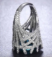 Load image into Gallery viewer, Green Zircon Ring
